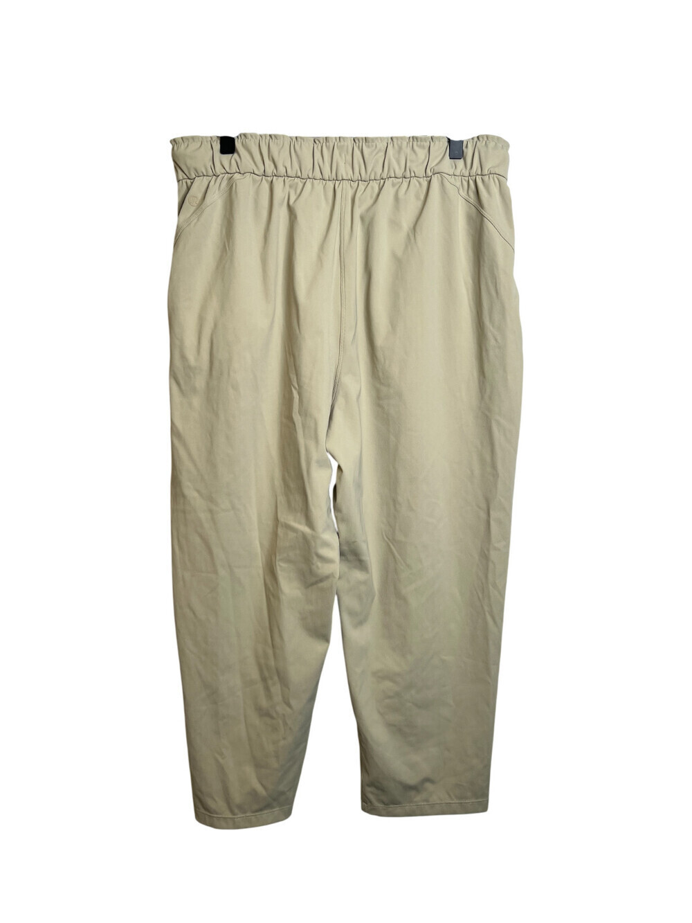 Lululemon Stretch High Rise Crop 23" Beige Women's Size 12 W6BLTS - Picture 4 of 4
